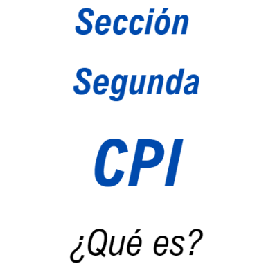 Sección Segunda CPI