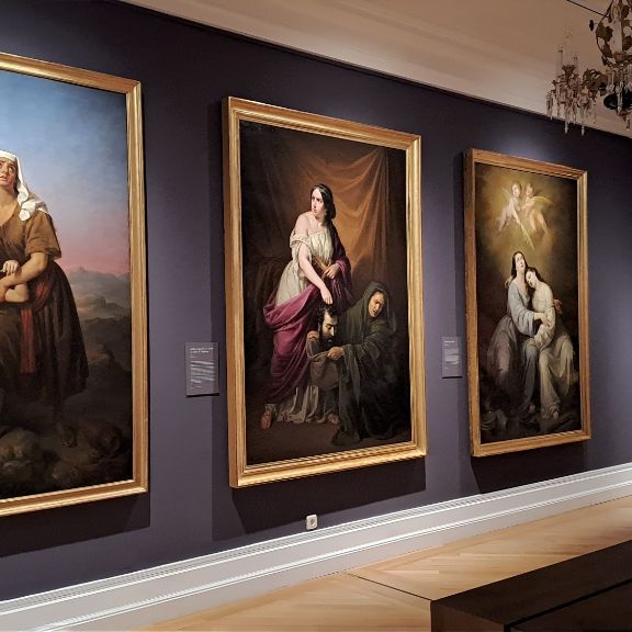 Vista de la sala de la exposición.