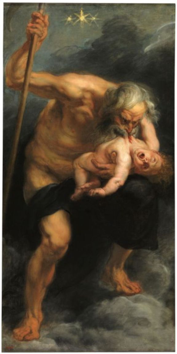Saturno devorando a un hijo, Rubens