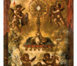 Óleo alegórico de Exaltación de la Eucaristía